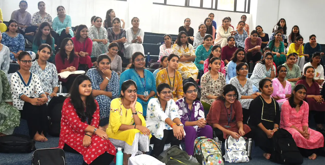 The Crack the Interview camp, at capacity. Banasthali Vidyapith, Niwai, Rajasthan.