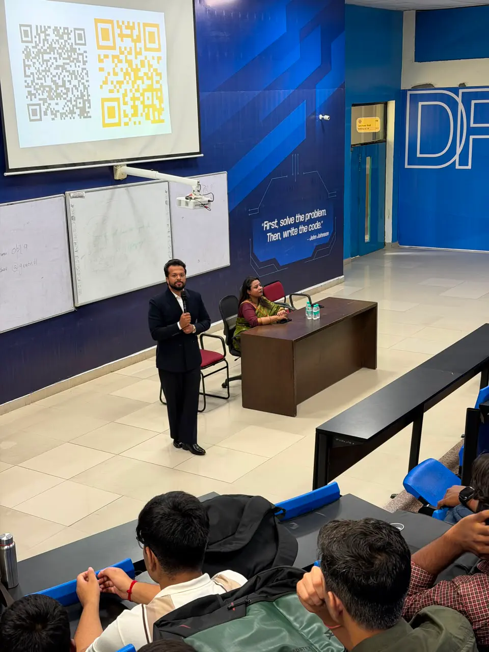 One code, the whole room. Lovely Professional University, Phagwara, Punjab.